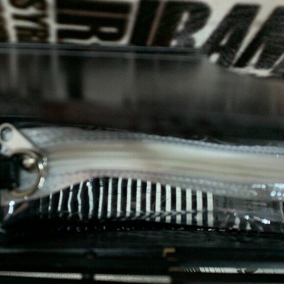 Amerileather Black Open Slat Bamboo Ping Handbag - Picture 7 of 7